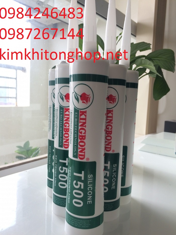 Keo silicone trung tính T500, bán keo kingbond t500 tại Hà Nội
